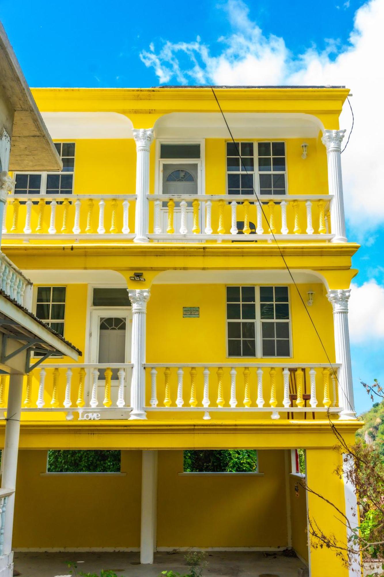 Rainbow Heights Apartment, Soufriere Exteriér fotografie